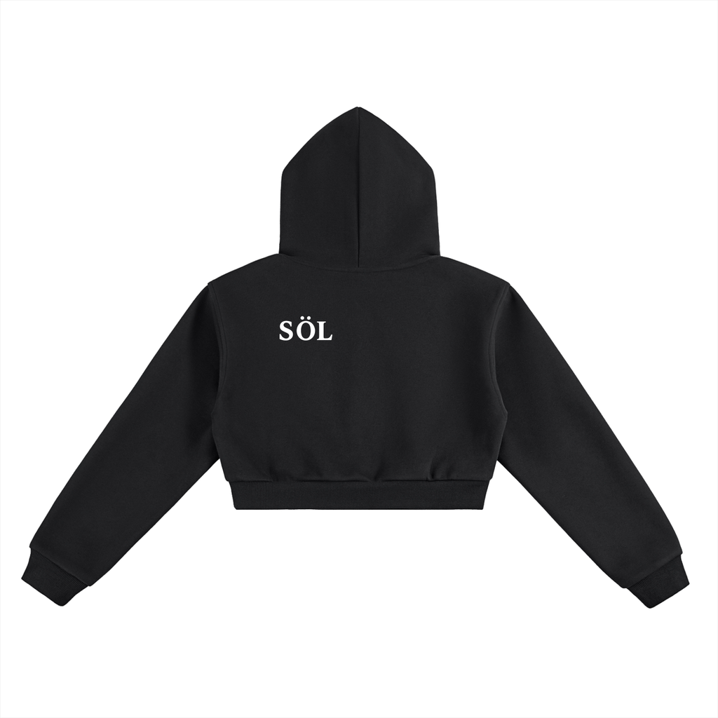 Foundation Cropped Hoodie — Women