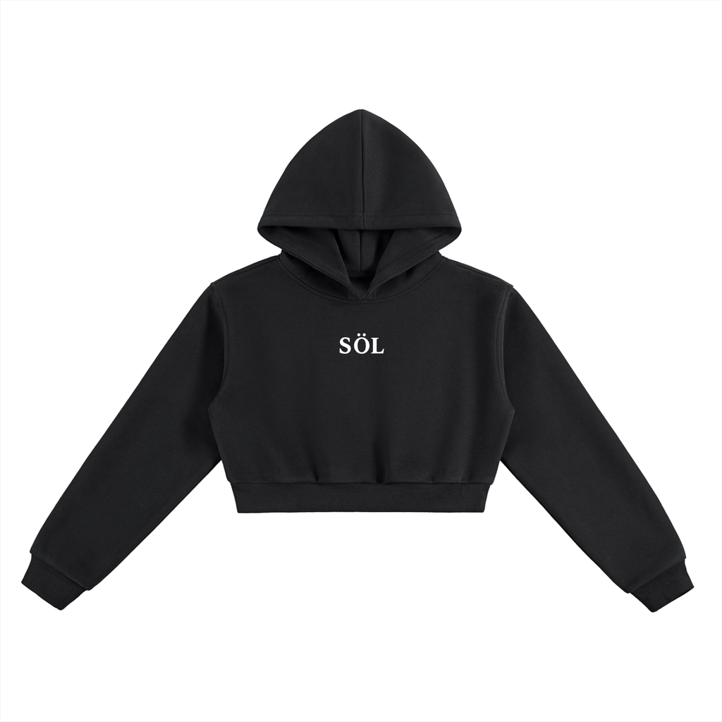 Foundation Cropped Hoodie — Women