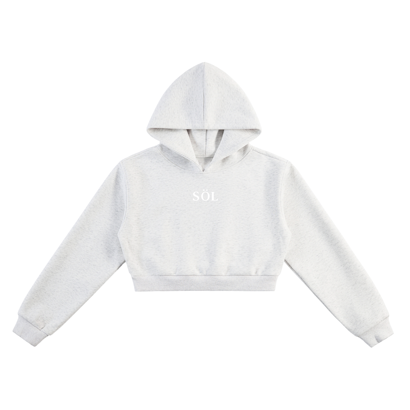 Foundation Cropped Hoodie — Women