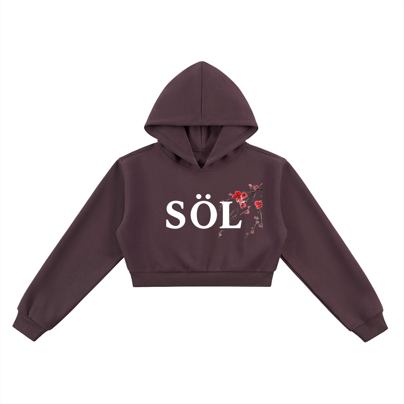 Foundation Cropped Hoodie — Women