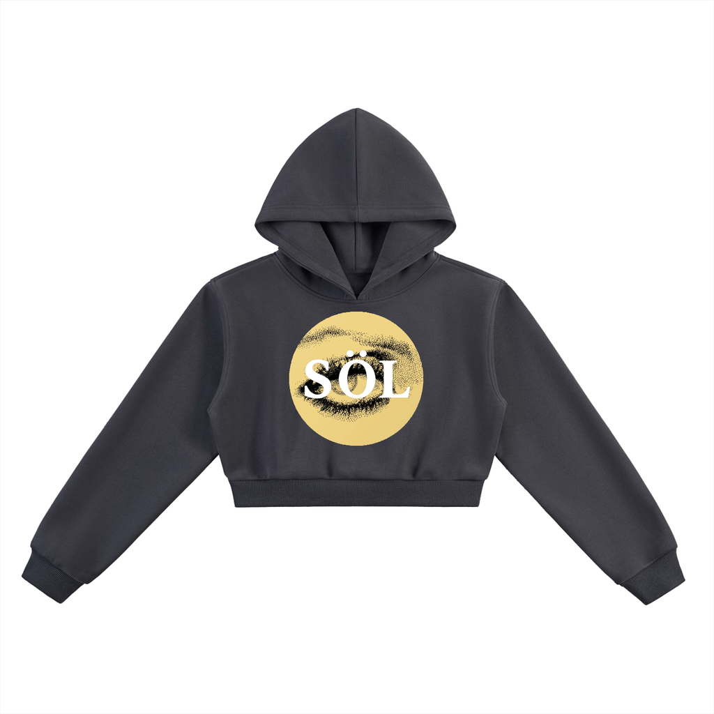 Foundation Cropped Hoodie — Women
