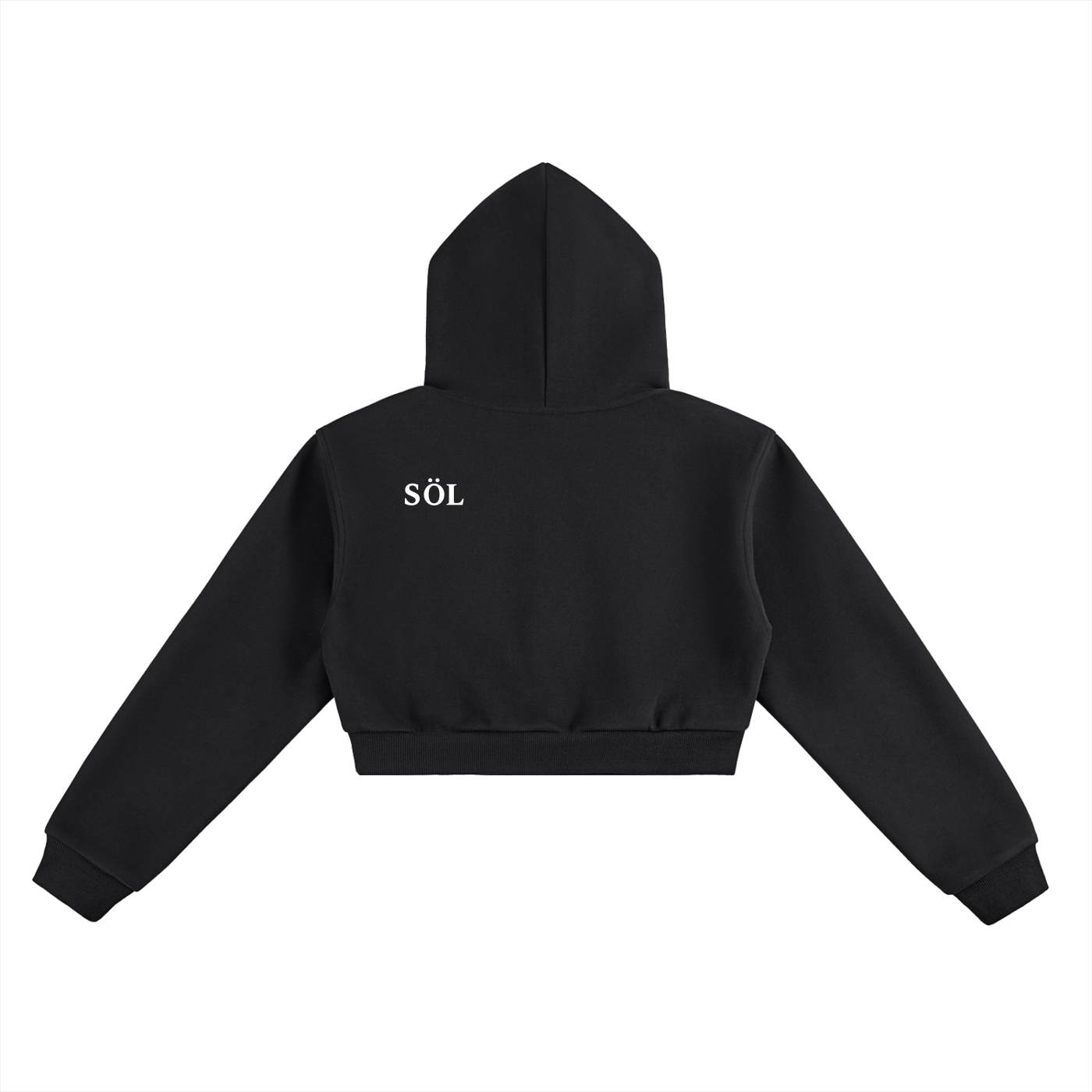 Foundation Cropped Hoodie — Women