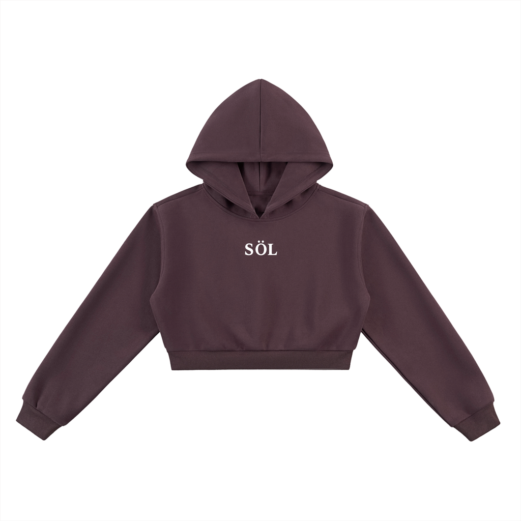 Foundation Cropped Hoodie — Women