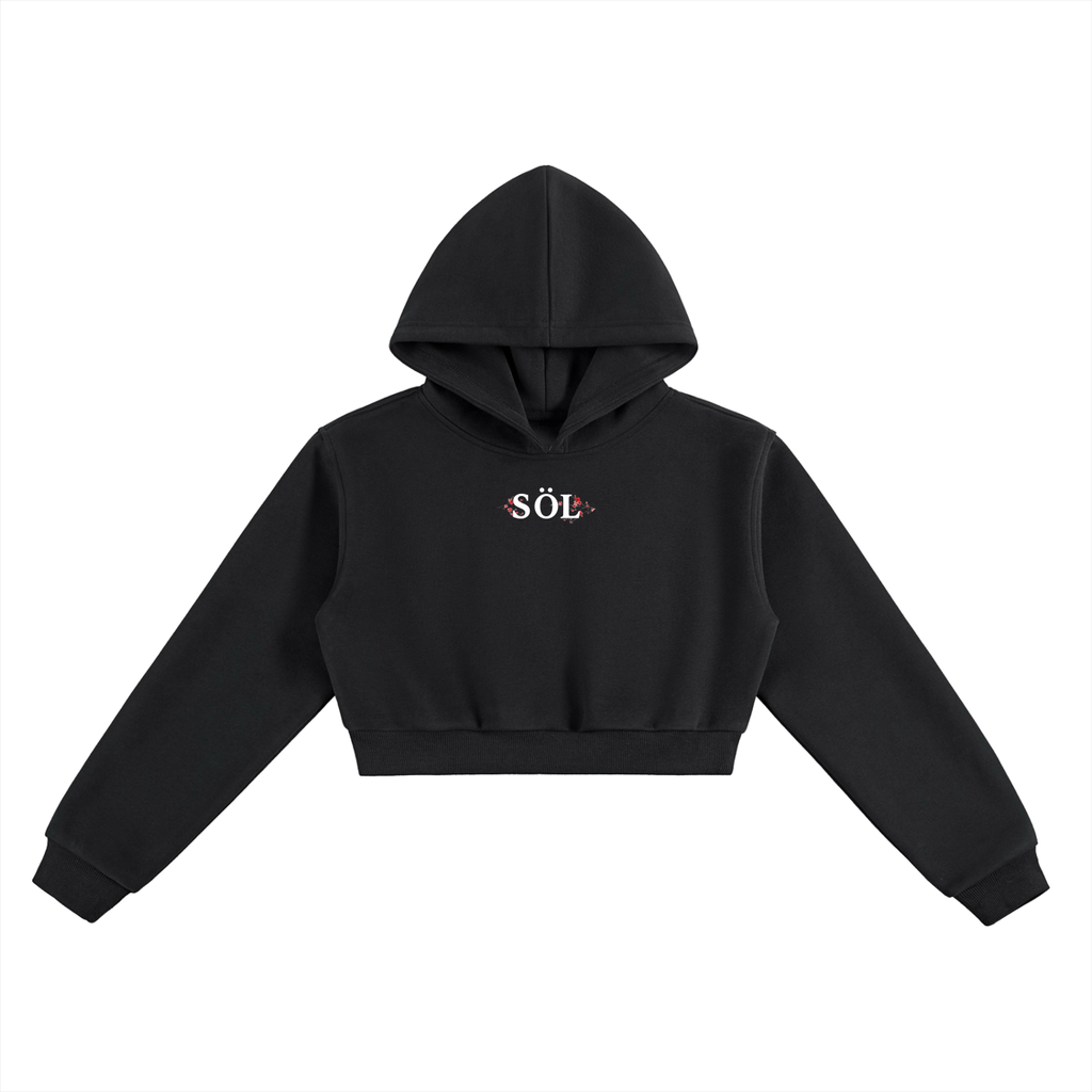 Foundation Cropped Hoodie — Women