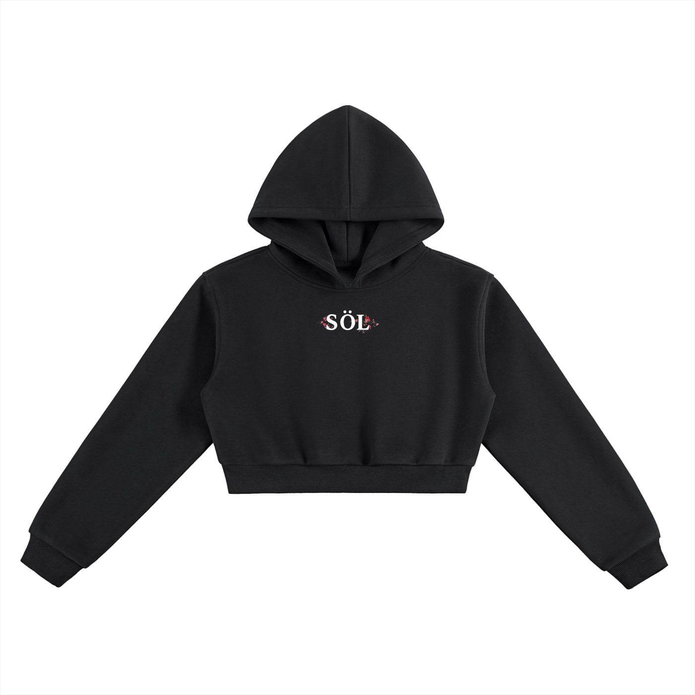 Foundation Cropped Hoodie — Women