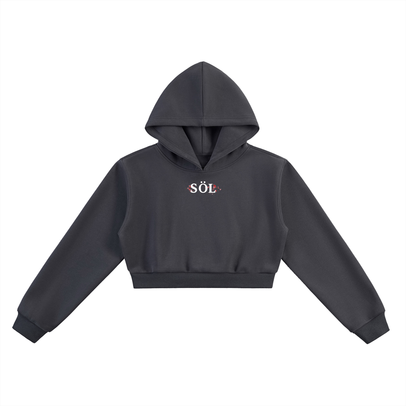 Foundation Cropped Hoodie — Women
