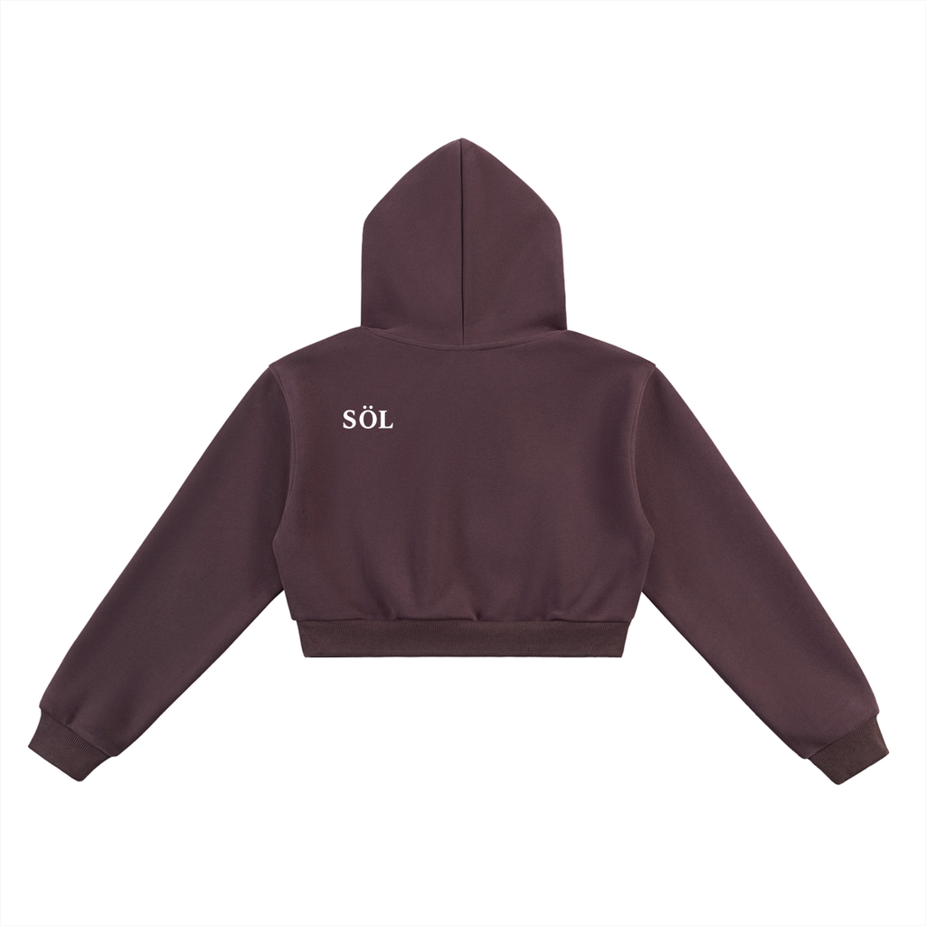 Foundation Cropped Hoodie — Women