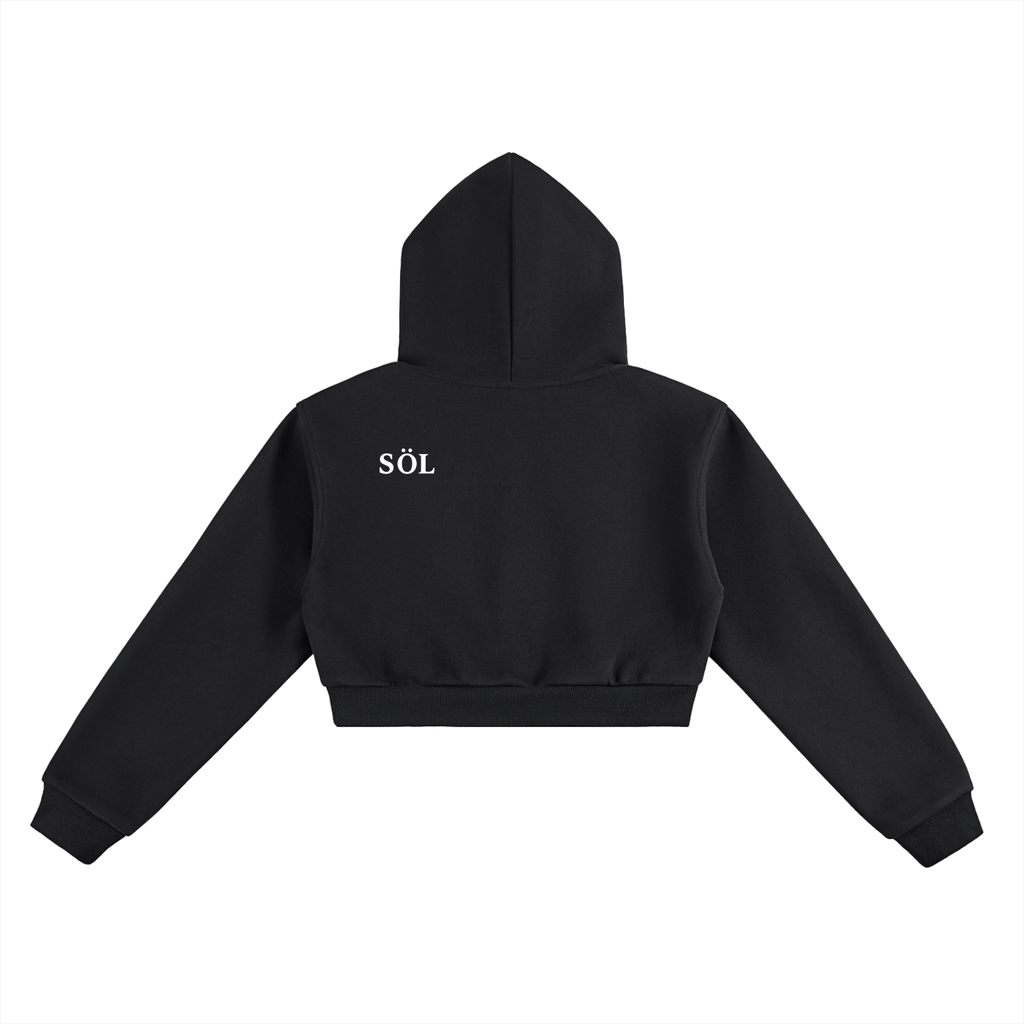 Foundation Cropped Hoodie — Women