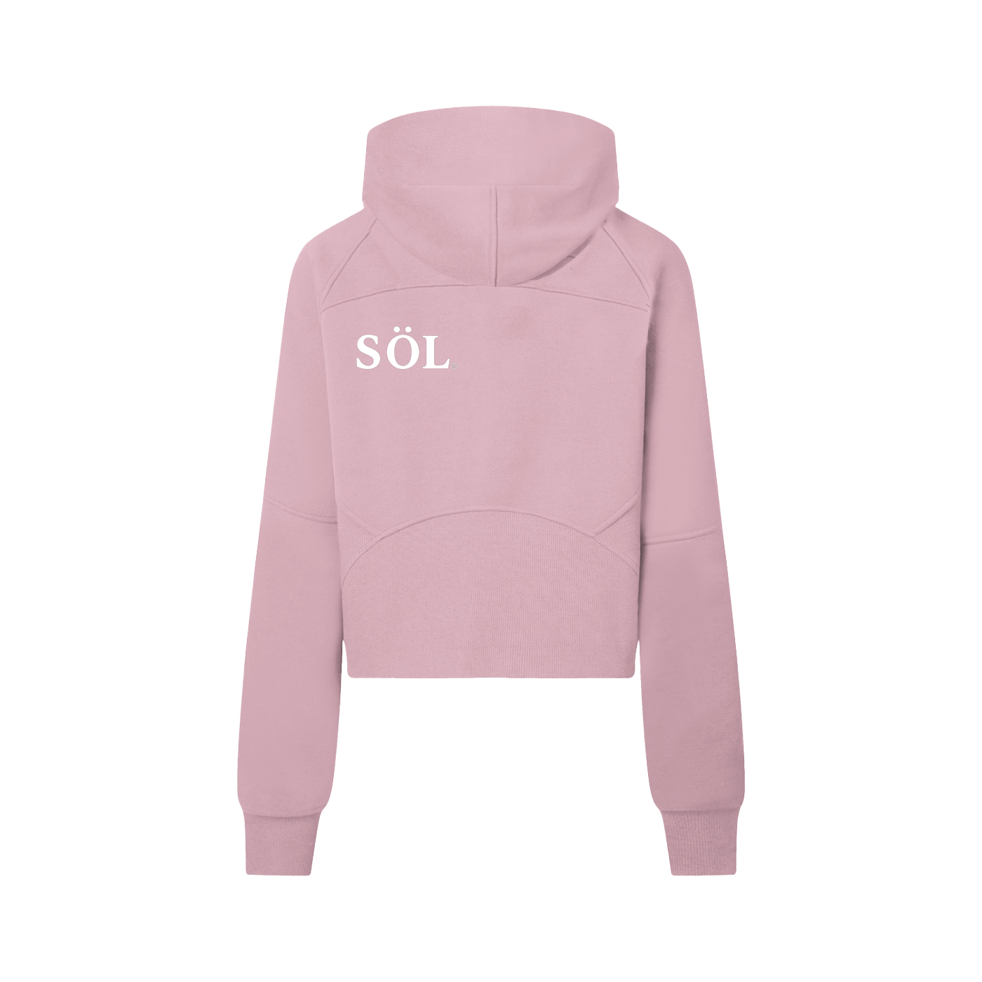 SÖL Foundation Cropped Half-Zip Hoodie — Women