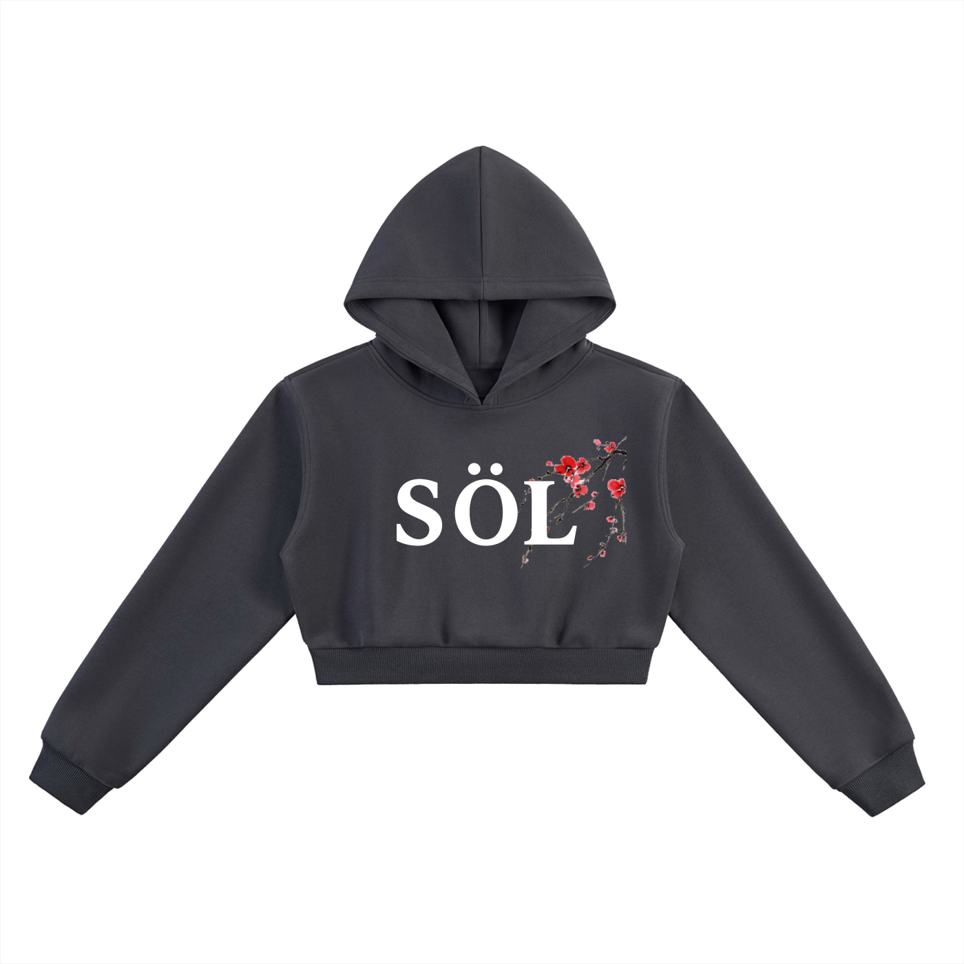 Foundation Cropped Hoodie — Women