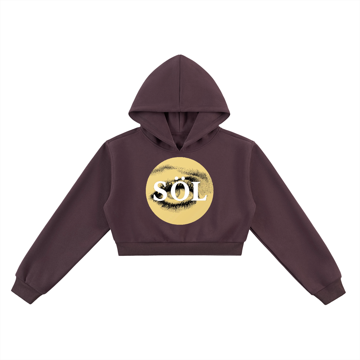 Foundation Cropped Hoodie — Women