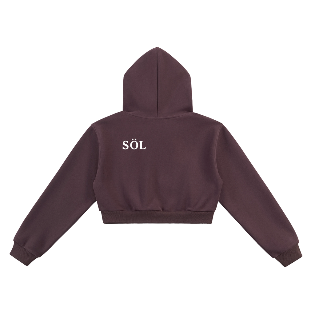 Foundation Cropped Hoodie — Women