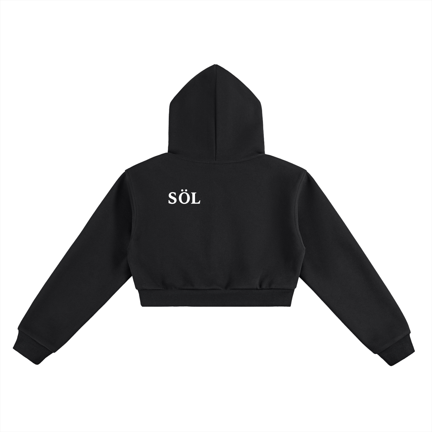 Foundation Cropped Hoodie — Women
