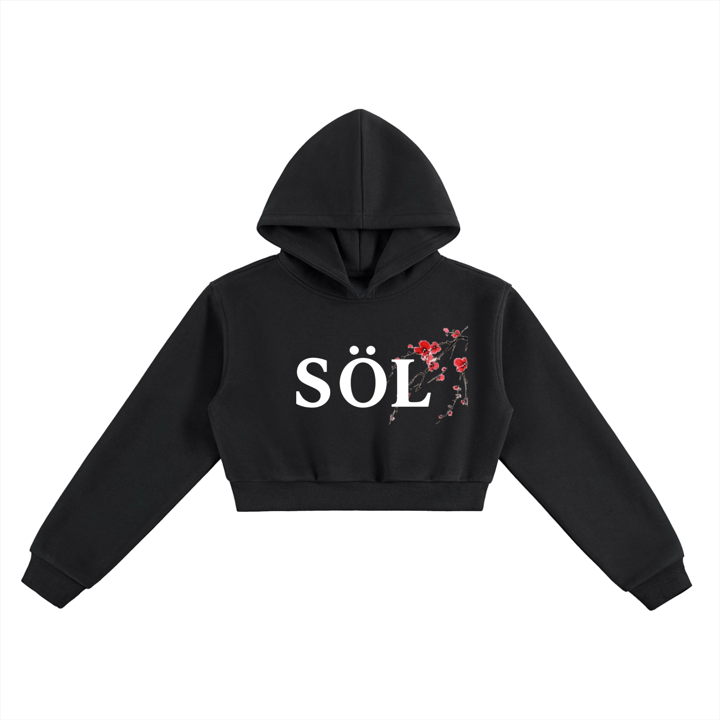 Foundation Cropped Hoodie — Women